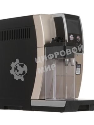 Кофемашина автоматическая DeLonghi Dinamica Plus ECAM380.85.SB серебристый/черный, исп. кофе - зерновой/молотый, 1.8 л, 1450 Вт, 15 Бар.