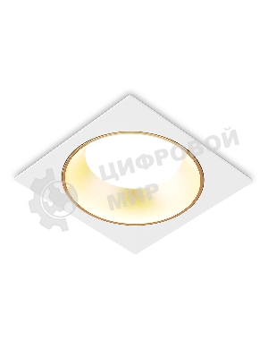 Светильник Ambrella light TN52338 SWH/SGD белый песок/золото песок GX53 max 12W 115*115*25