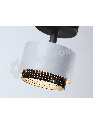 Светильник Ambrella light TN71279 WH/BK белый/черный GX53 max 12W D95*137