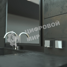 Выключатель одноклавишный влагозащищенный Gallant (серебряный) W5010206