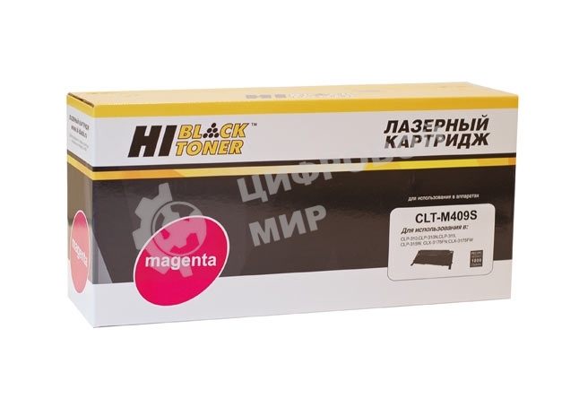Расходные материалы Hi-Black CLT-M409S Картридж для Samsung CLP-310/315 M 1K с чипом