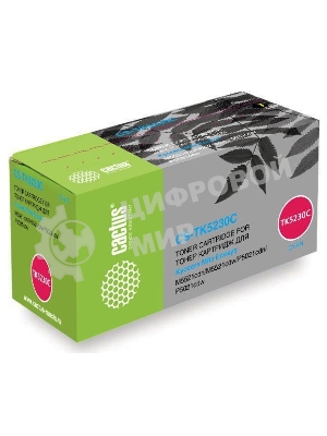 Картридж лазерный Cactus CS-TK5230C голубой (2600 стр.) для Kyocera Ecosys M5521cdn/M5521cdw/P5021cdn/P5021cdw