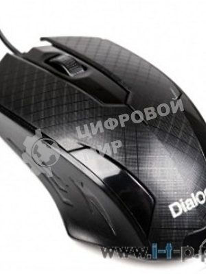 Мышь проводная Dialog Pointer MOP-07U черный, 800 dpi, USB, кнопки - 3