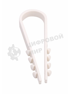 Дюбель-хомут PROconnect 5-10 белый (100 шт.)