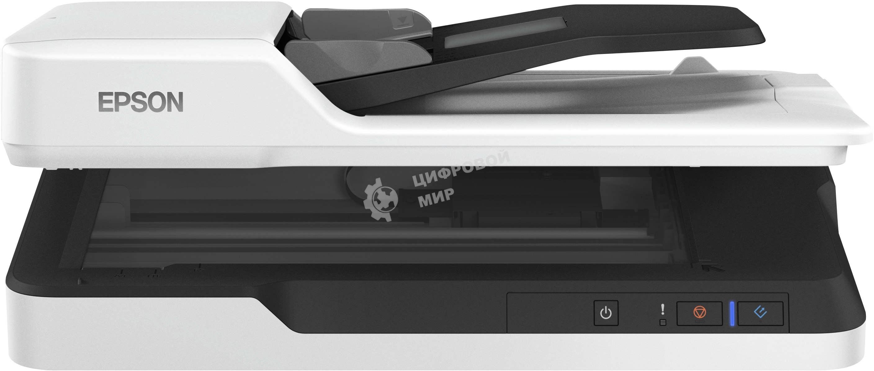 Сканер Epson WorkForce DS-1630 (B11B239401) планшетный, A4, CIS, 600x600 dpi, двусторонный автоподатчик, USB 3.0