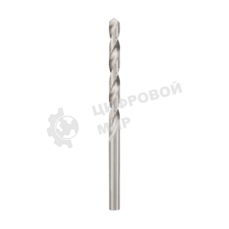 Сверло по металлу Kranz 5,0 мм HSS (1 шт. в упаковке) DIN 338