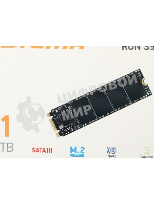 Накопитель SSD Digma Run S9, 1ТБ, SATA III, M.2 2280, R/W 530/480