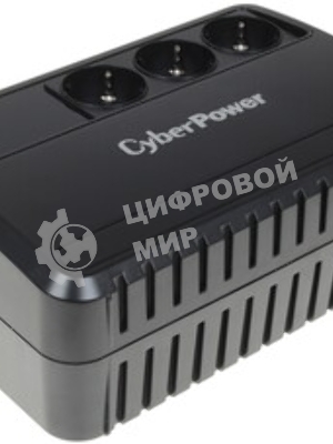 Источник бесперебойного питания CyberPower BU725E/725 ВА/390 Вт/3 х CEE 7 (евророзетка)