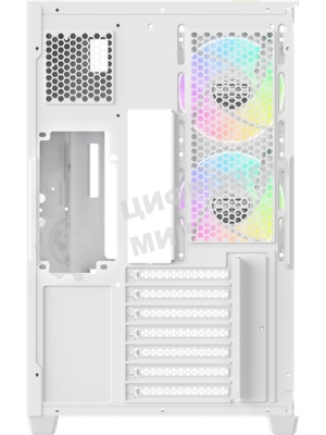 Корпус Ocypus Delta C74 ARGB White, Midi-Tower, белый, 2 x 120 мм