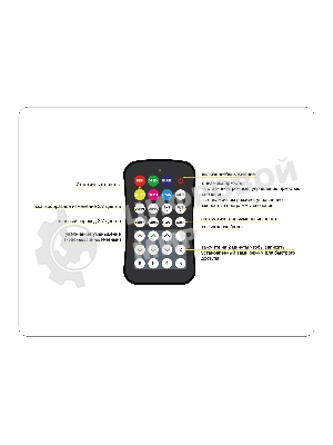 Контроллер GS11551 WIFI Tuya RGB 24A 12V 288W/ 24V 576W (ПДУ Радио 2.4G CR2025)