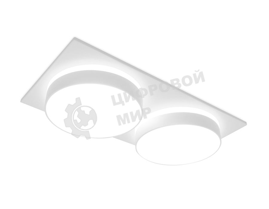 Светильник Ambrella light TN318/2 SWH белый песок GU5.3 182*92*40