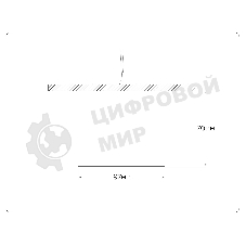 Светильник Ambrella light TN52885 SBK черный песок GX53 max 12W D97*70