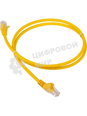 Патч-корд LANMASTER LSZH UTP кат.6, 2.0 м, желтый