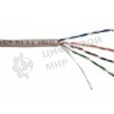 Кабель TWT FTP, серии XS, 4 пары, Кат.5e, PVC, серый, 305 метров
