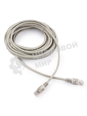 Патч-корд UTP Cablexpert cat.5e, 7.5м, литой, многожильный серый