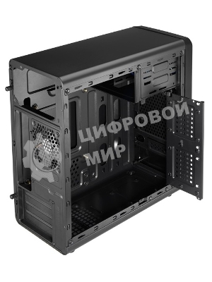 Компьютерный корпус Aerocool/Formula Qs-180 черный без БП mATX 1x80мм 2xUSB 2.0 1xUSB 3.0 audio