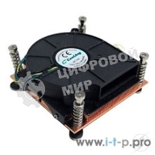 Опция к серверу Procase CA1156 Медный активный радиатор 1U под S1156 (fan 5000rpm)