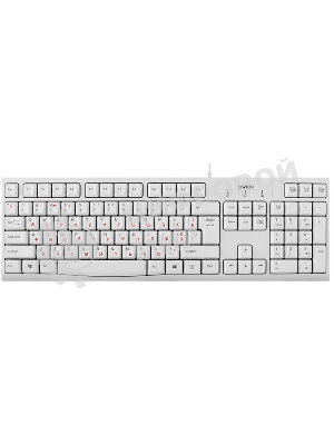 Клавиатура SVEN KB-S300 проводная, USB Type-A, белый