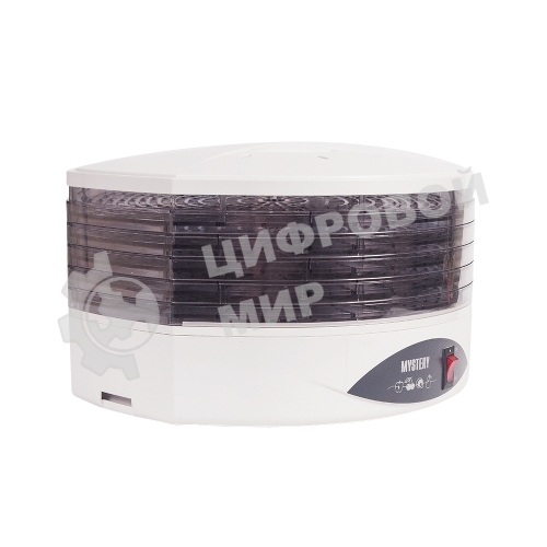 Сушилка для овощей и фруктов Mystery MDH-322 белый 250W