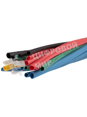 Термоусаживаемые трубки Rexant SMALL TUBE 2:1 (Набор 20 шт.)