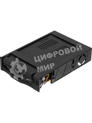 Сменный бокс для HDD AgeStar SR3P-SW-2F SATA пластик черный 3.5