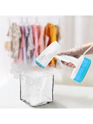 Отпариватель Kitfort КТ-985-3 бирюзовый, 1600 Вт, 28 г/мин, 250 мл