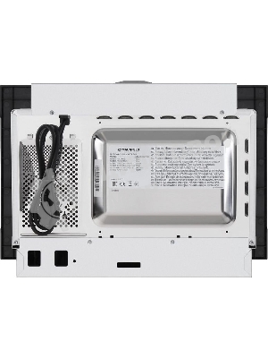 Встраиваемая микроволновая печь Maunfeld MBMO.20.1PGb черный, 20 л, 800 Вт, переключатели - поворотный механизм