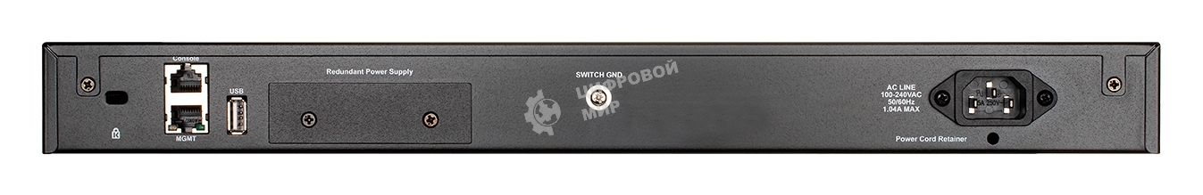 Коммутатор управляемый L3 стекируемый D-Link DGS-3130-54TS/B1A PROJ с 48 портами 10/100/1000Base-T, 2 портами 10Gbase-T и 4 портами 10Gbase-X SFP+