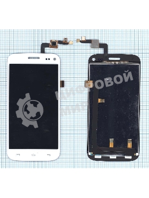Дисплей для Micromax A200 Canvas Turbo Mini белый