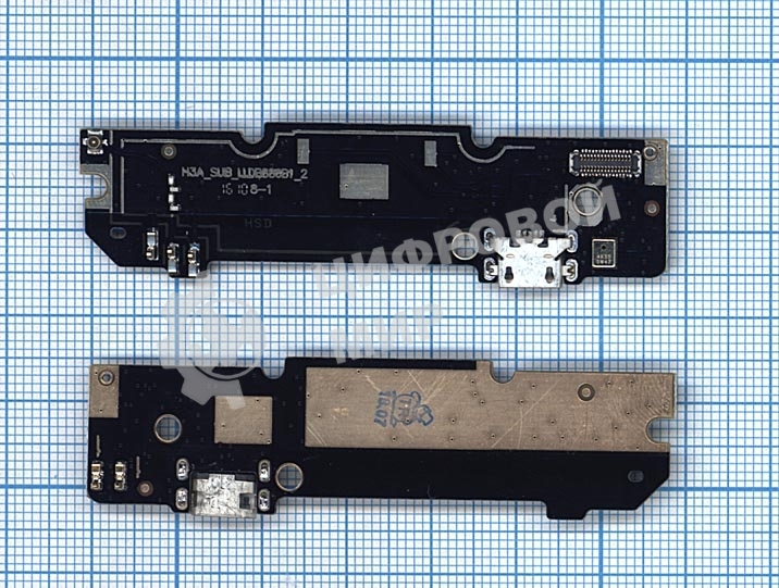 Плата разъема питания с микрофоном для Xiaomi Redmi Note 3 Pro