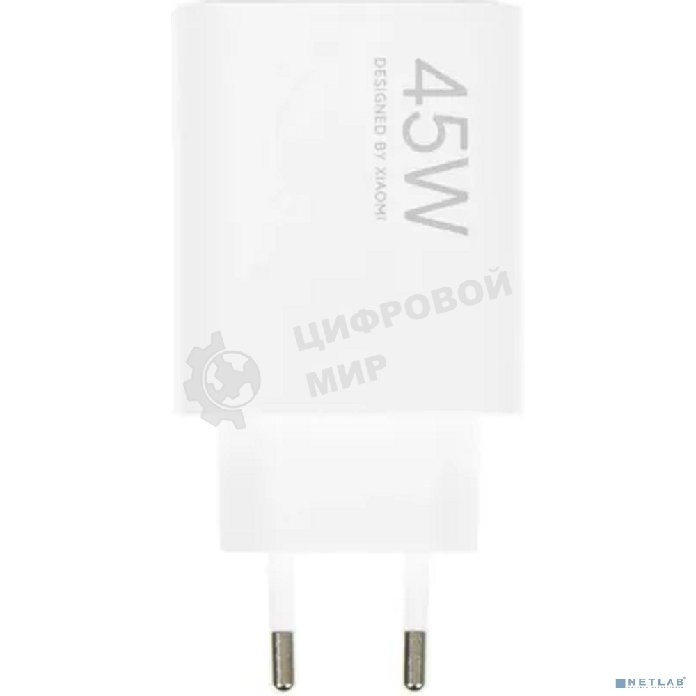 Блок питания XIAOMI 45W Turbo Charging Power Adapter (Type-A) (BHR07SLEU)