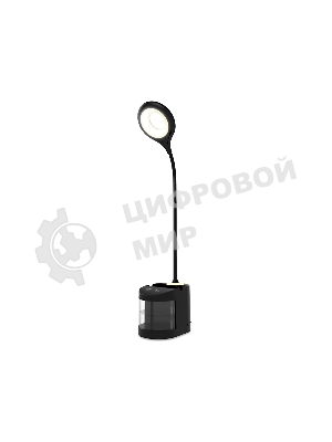 Настольная светодиодная лампа Ambrella light DE562 BK черный LED 4200K 4W