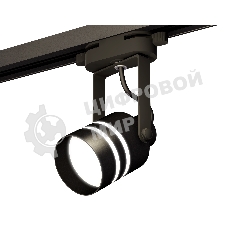Светильник Ambrella light XT6602082 PBK/SBK/FR черный полированный/черный песок/белый матовый MR16 GU10 (C6602, N6236)