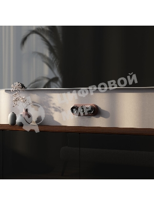 ТВ розетка (черный) Ретро