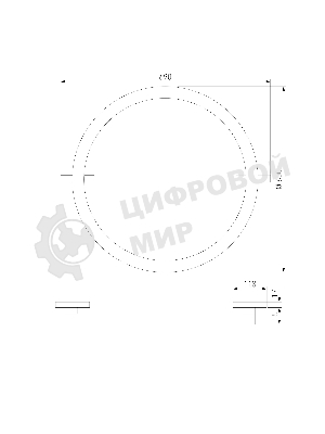 Трековый светильник Slim Magnetic 26W 4000K Most (чёрный) 85523/01