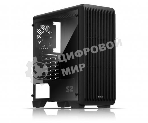 Компьютерный корпус Zalman S2 черный без БП ATX 2x120мм 2xUSB 2.0 1xUSB 3.0 audio bott PSU