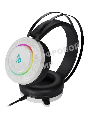 Гарнитура Bloody G521 белый, проводная, подсветка