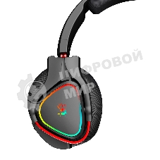 Гарнитура проводная с микрофоном A4Tech Bloody MR710 черный BT оголовье (MR710 BLACK)