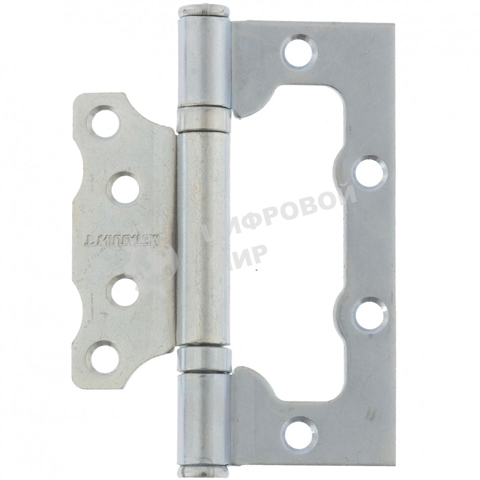 Петля накладная ПНУ-100, цинк, 4шт. (Металлист) Россия