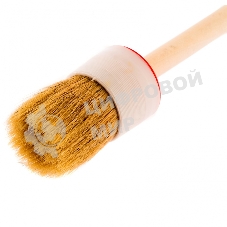 Кисть круглая MTX 82084 №14 (50 мм), натуральная щетина, деревянная рукоятка