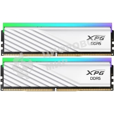 Оперативная память XPG Lancer Blade, DDR5, 32GB (2x16GB), 6400MHz, CL32, DIMM, с радиаторами, RGB, белый