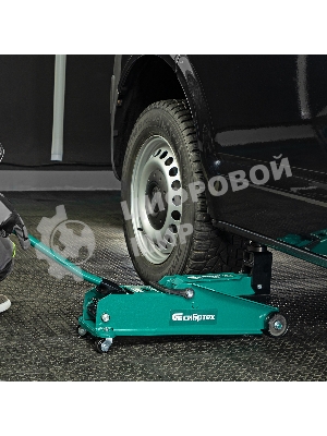 Домкрат гидравлический подкатной Сибртех 3 т, 192-532 мм, SUV