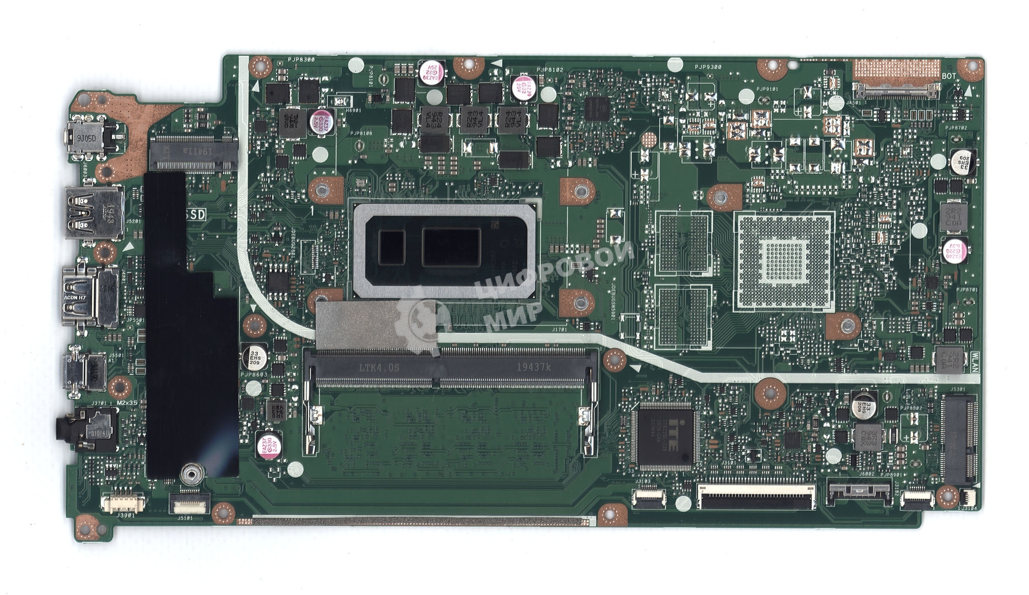 Материнская плата для Asus X512FA 4G/I5-8265U 90NB0KR0-R00090