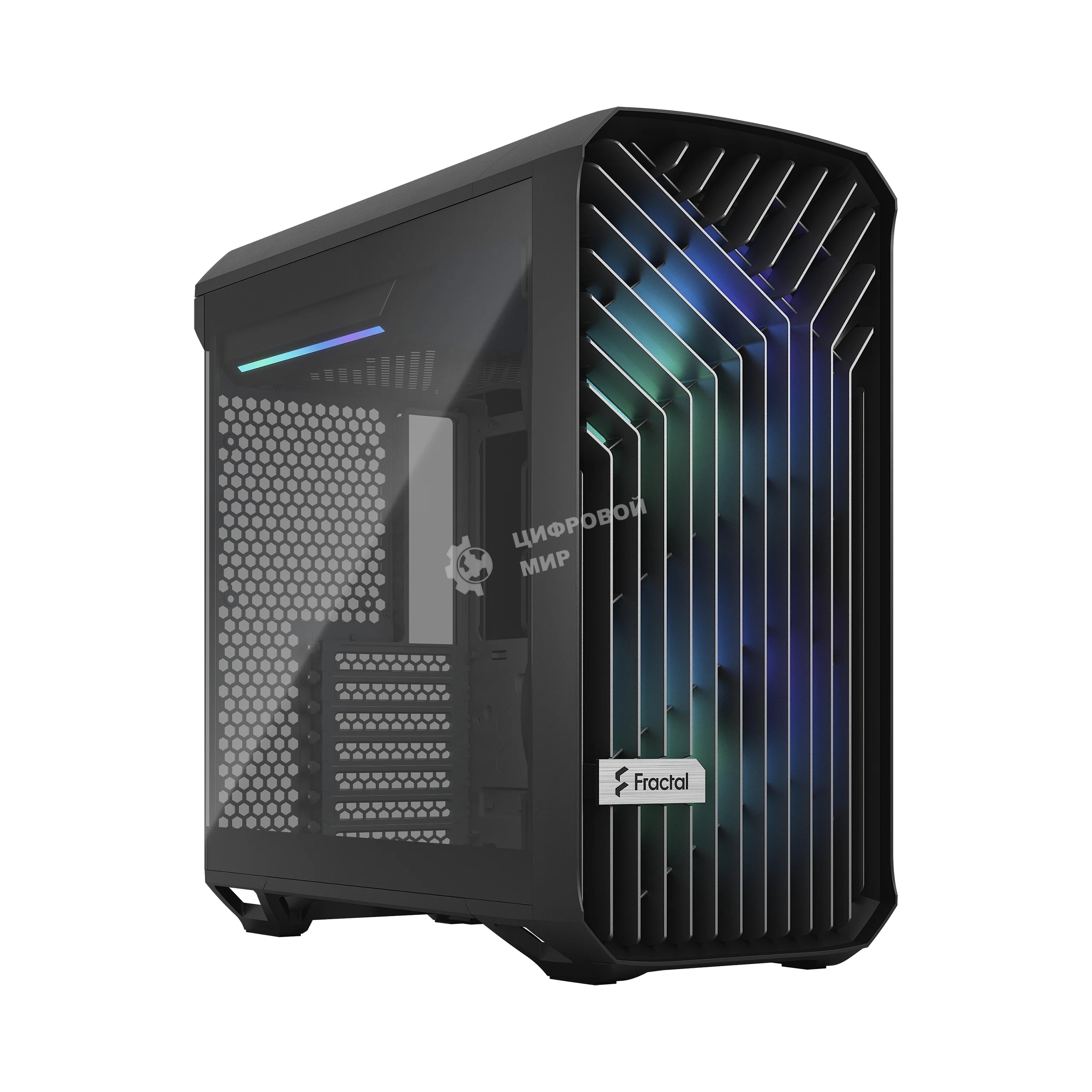 Компьютерный корпус Fractal Design Torrent Compact RGb черный TG Light Tint/FD-C-TOR1C-02