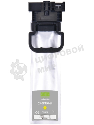 Картридж струйный Cactus CS-EPT9444 (T9444) желтый пигментный (45 мл) для Epson WorkForce WF-C5290DW/WF-C5790DW