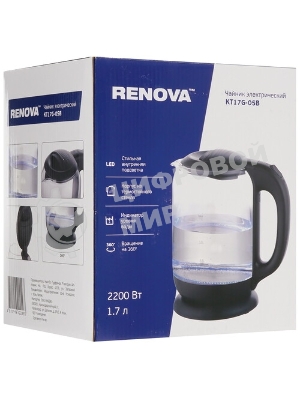 Чайник электрический Renova KT17G-05B