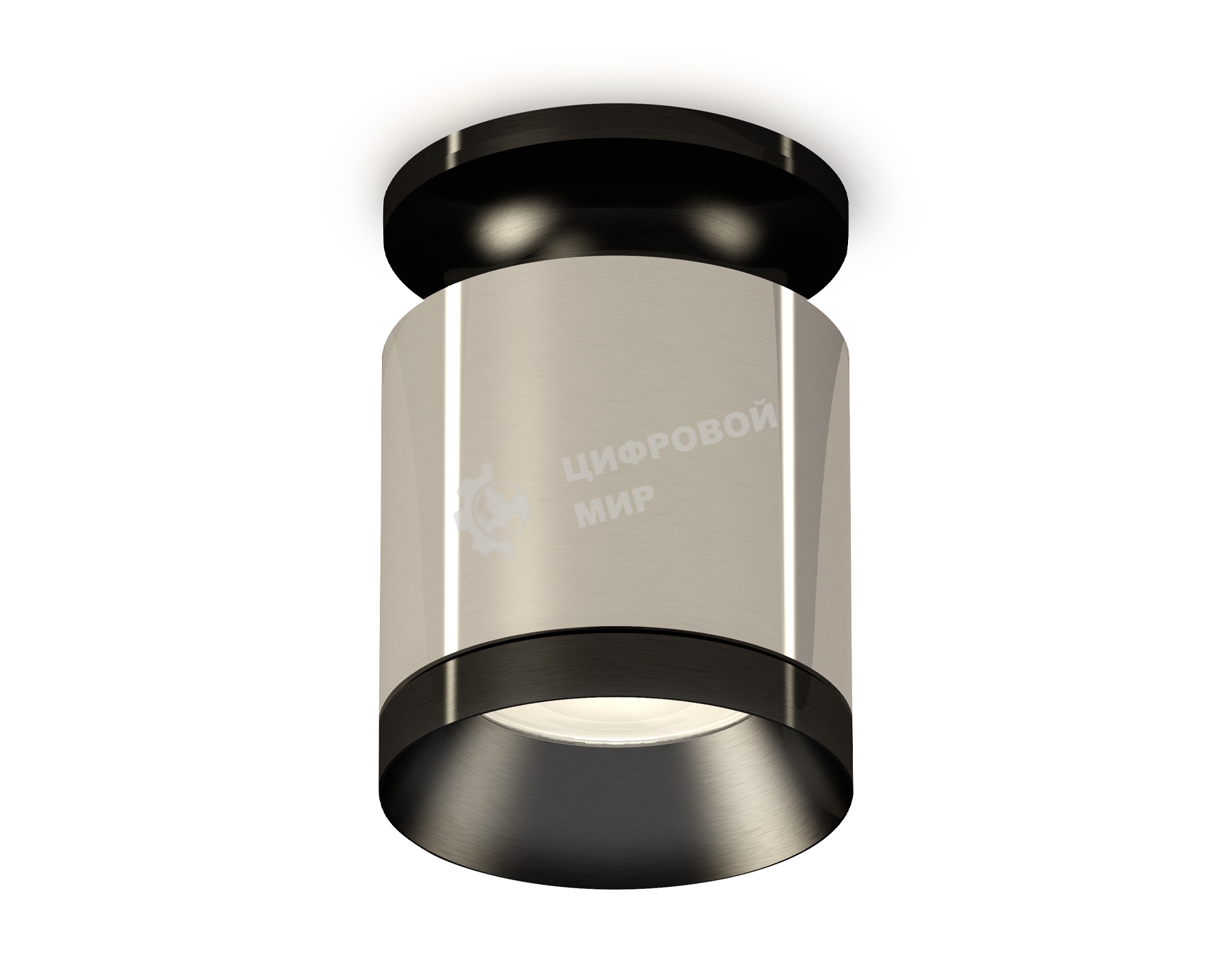 Светильник Ambrella Light XS7405022 PSL/PBK серебро полированное/черный полированный MR16 GU5.3 (N7926, C7405, N7031)