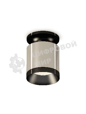 Светильник Ambrella Light XS7405022 PSL/PBK серебро полированное/черный полированный MR16 GU5.3 (N7926, C7405, N7031)
