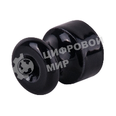 Комплект изоляторов без винта Werkel Ретро 50 шт. (черный) W6431308