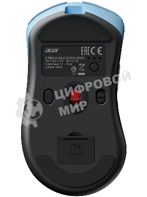Мышь Acer Nitro OMR505 голубой оптическая 12800dpi беспров. BT/Radio USB 5but (ZL.MCE11.01F)